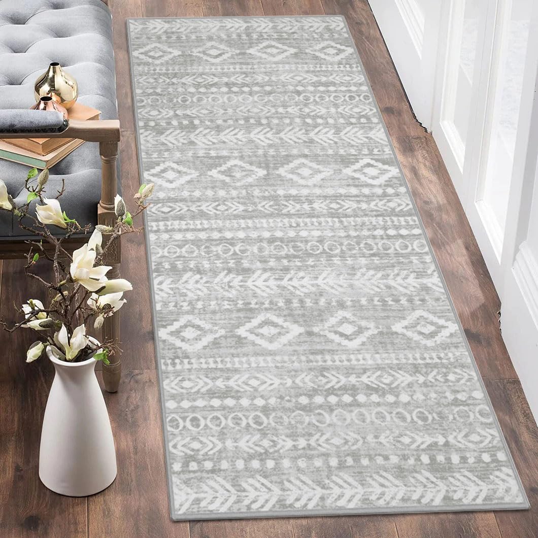 Foto 2 pulgar | Alfombra Lahome Farmhouse Gris Ultrafina 60x150 Cm - Venta Internacional