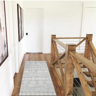 Foto 7 | Alfombra Lahome Farmhouse Gris Ultrafina 60x150 Cm - Venta Internacional