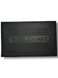 Tapete Entrada Casa Welcome Grecas Exterior Antiderrapante!