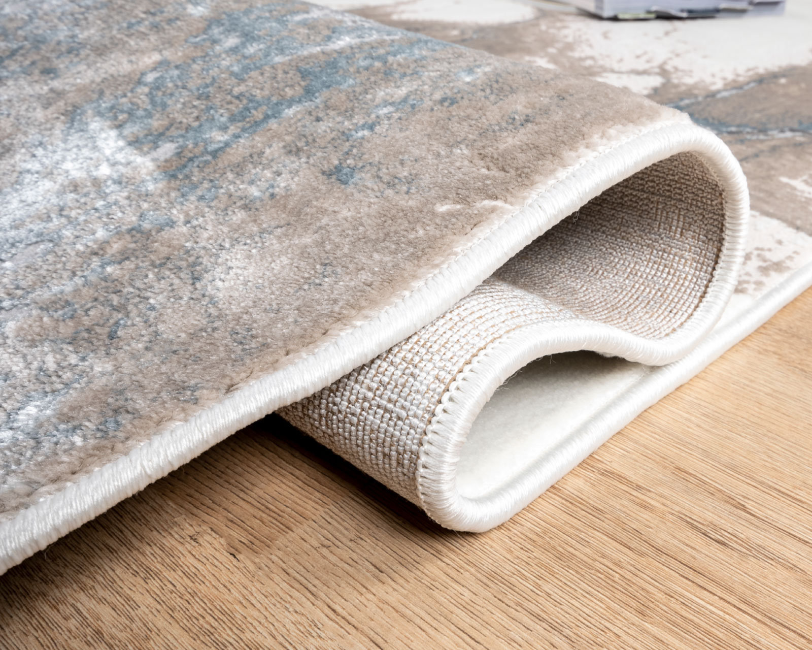 Foto 3 pulgar | Tapete Elif U6033 Plata Taupe 240*330