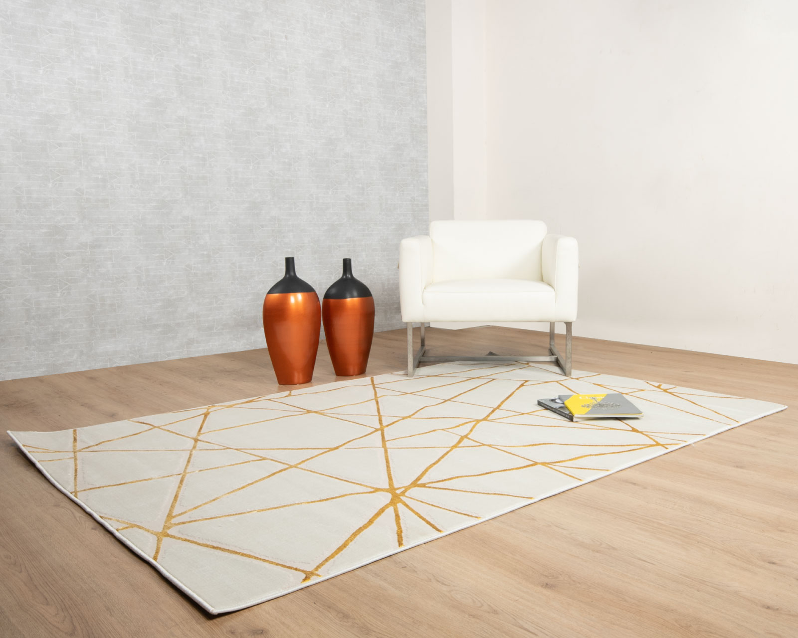 Foto 5 pulgar | Tapete Elif U6029 Oro Taupe 160*230