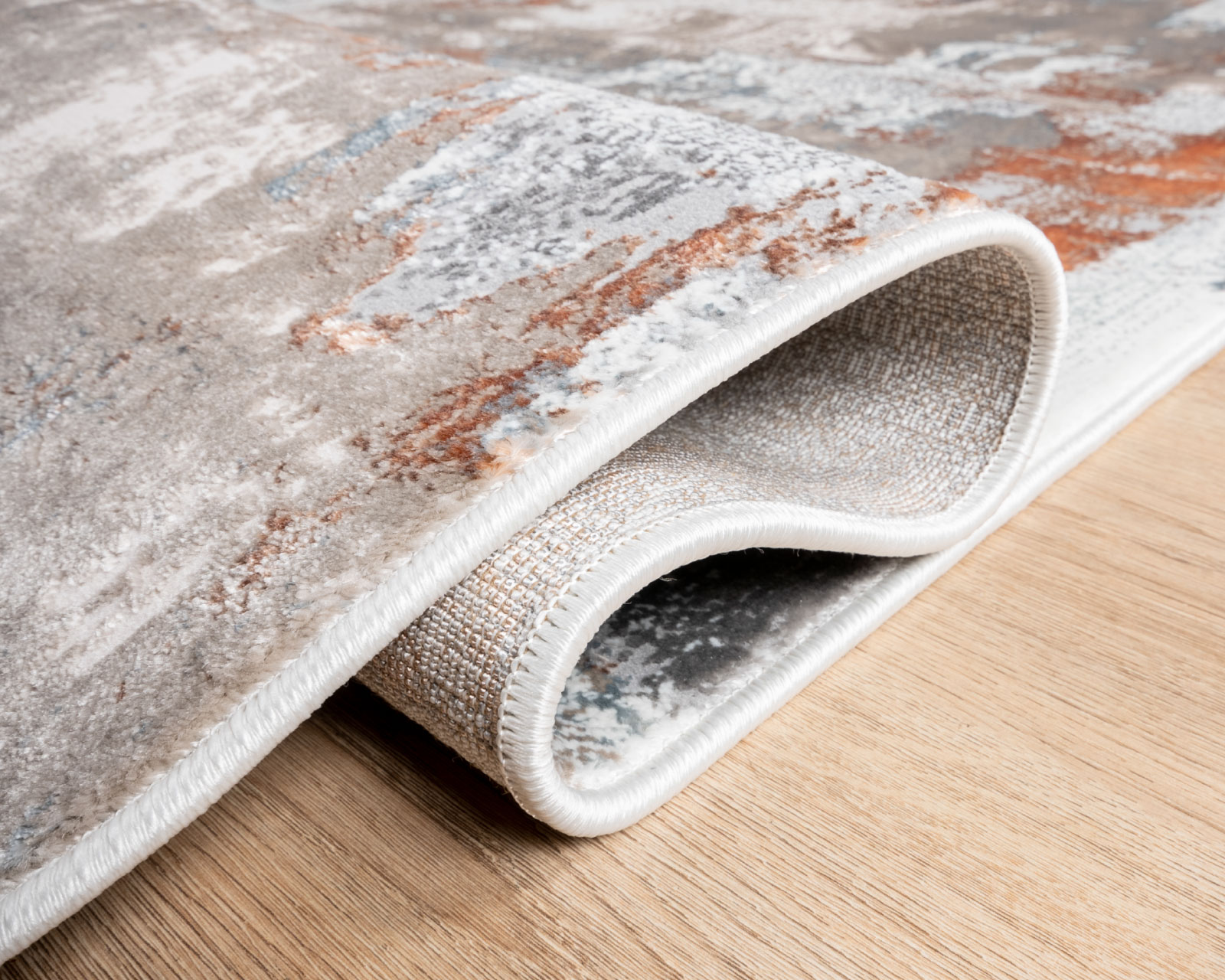 Foto 3 pulgar | Tapete Elif U6031 Crema Taupe 240*330