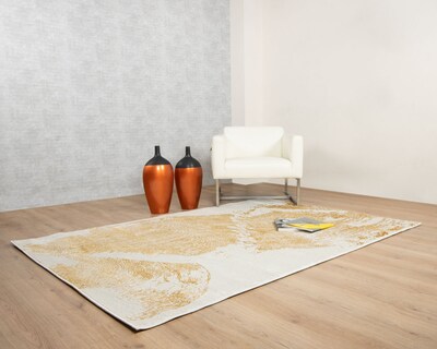 Foto 4 | Tapete Elif U6034 Oro Taupe 240*330