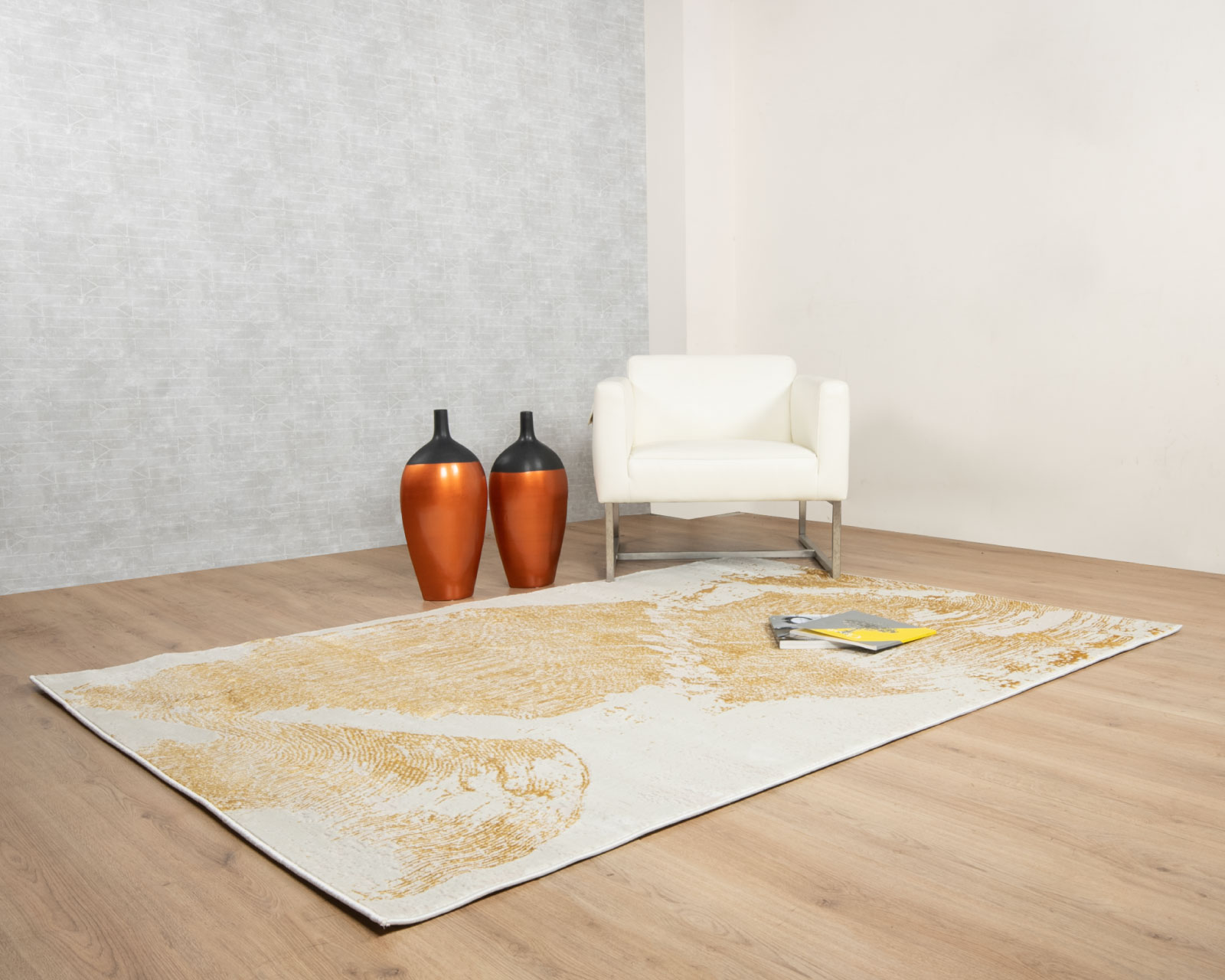 Foto 5 pulgar | Tapete Elif U6034 Oro Taupe 200*290