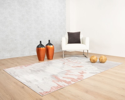 Foto 5 | Tapete Betsy U5025 Crema Gris Azul 240x330 cm