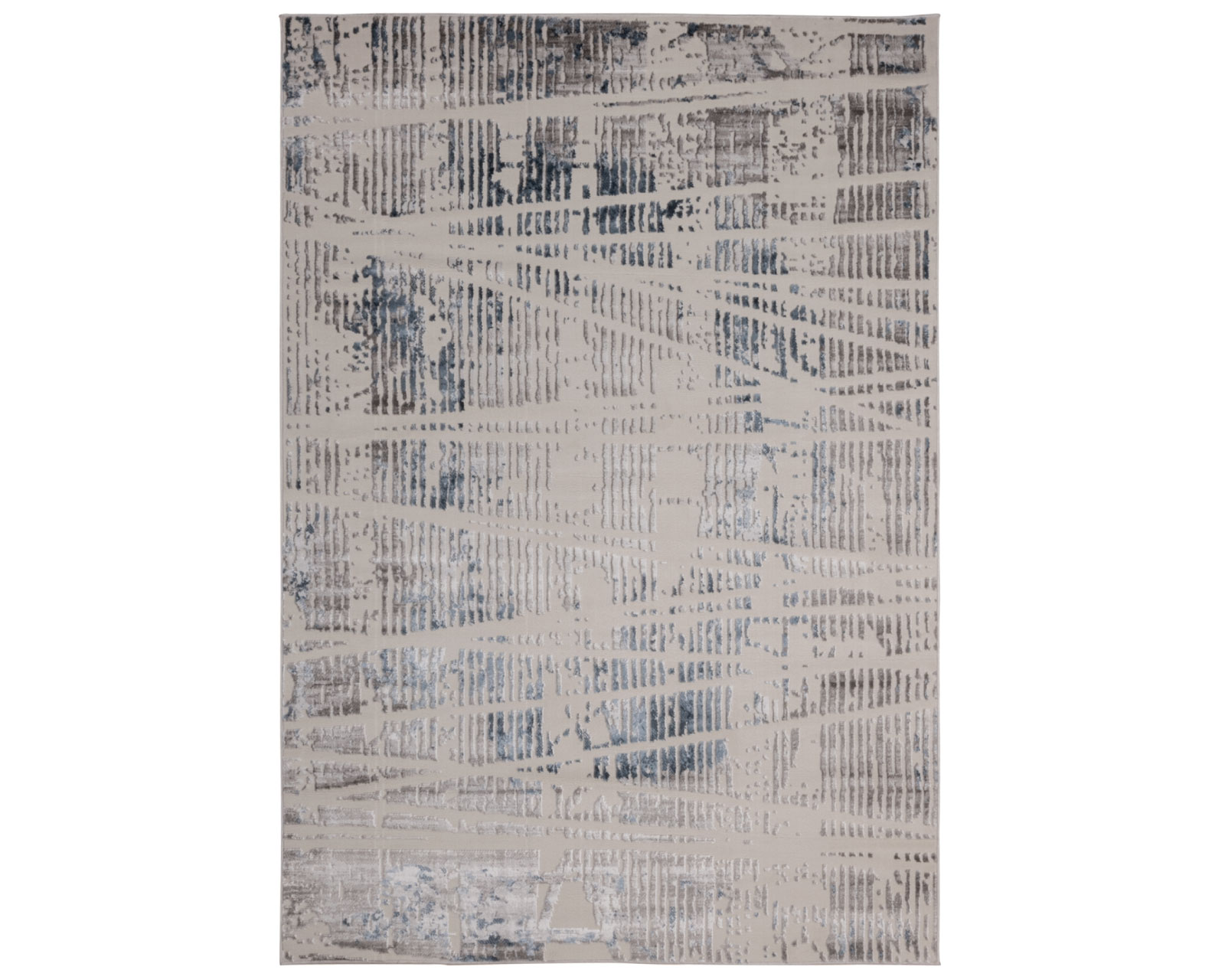 Tapete Betsy U5018 Crema Gris Azul 2.4*3.3
