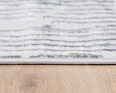 Foto 3 | Tapete Betsy U5018 Crema Gris Azul 2.4*3.3
