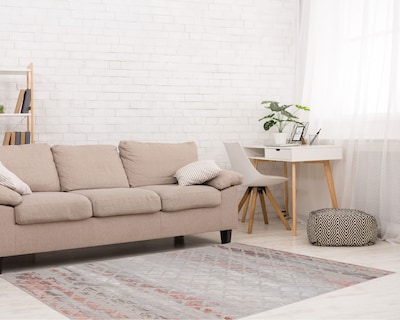 Foto 6 | Tapete Betsy U5021 Crema Gris Rosa 240*330