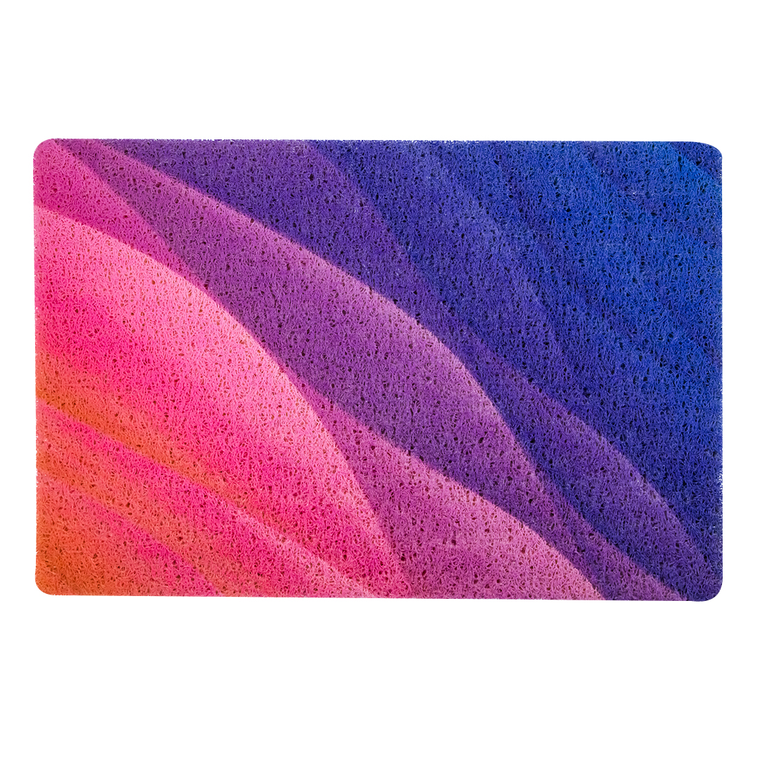 Foto 2 pulgar | Tapete Difuminado Morado/rosa 40x60cm