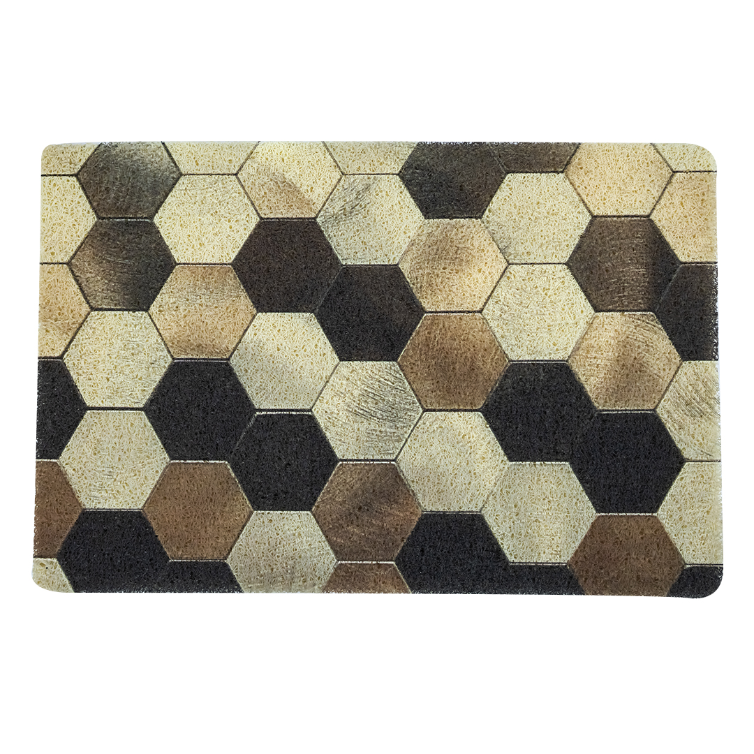 Tapete Minimalista Geometrico Cafe 40x60