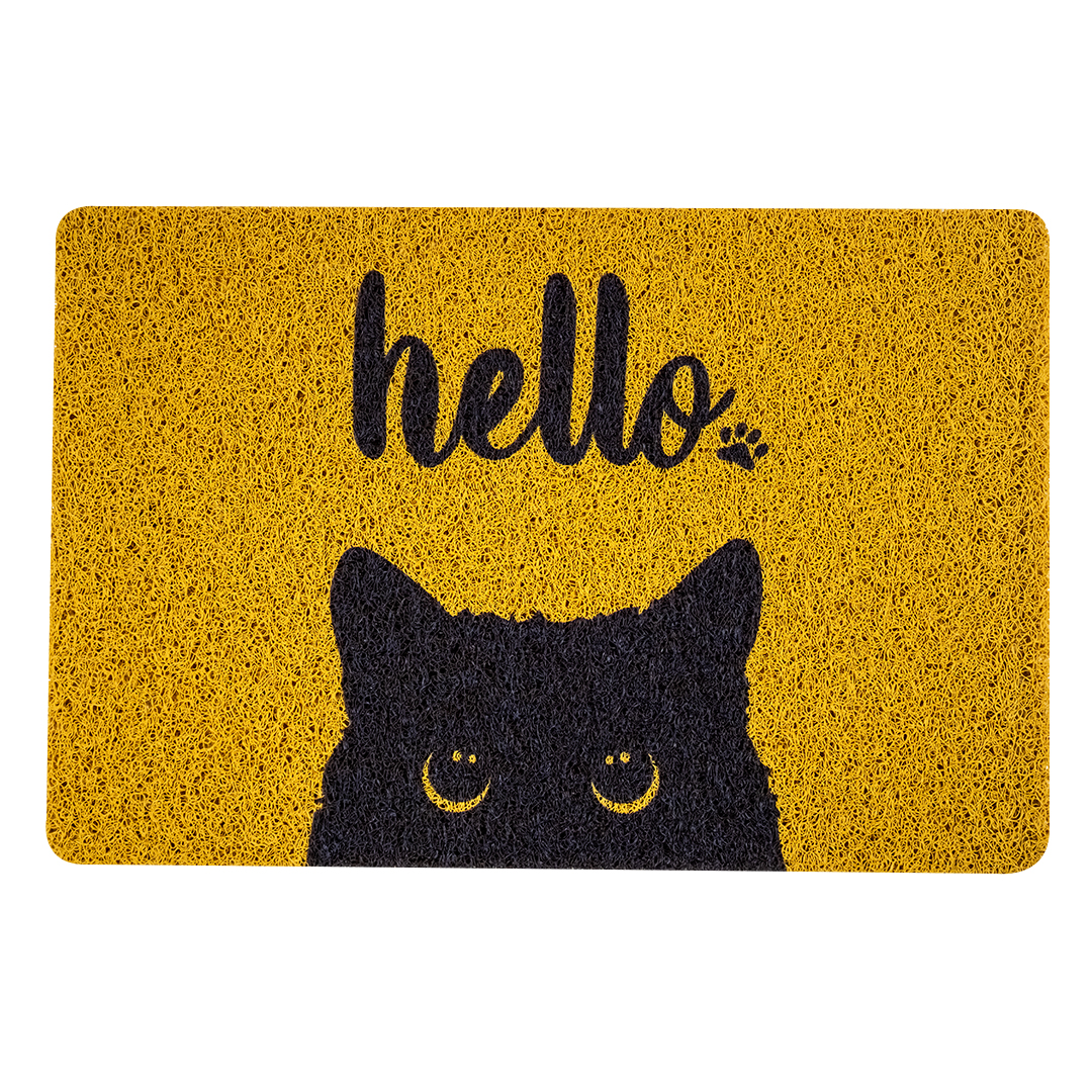Tapete Café Claro  ''hello'' 40x60cm