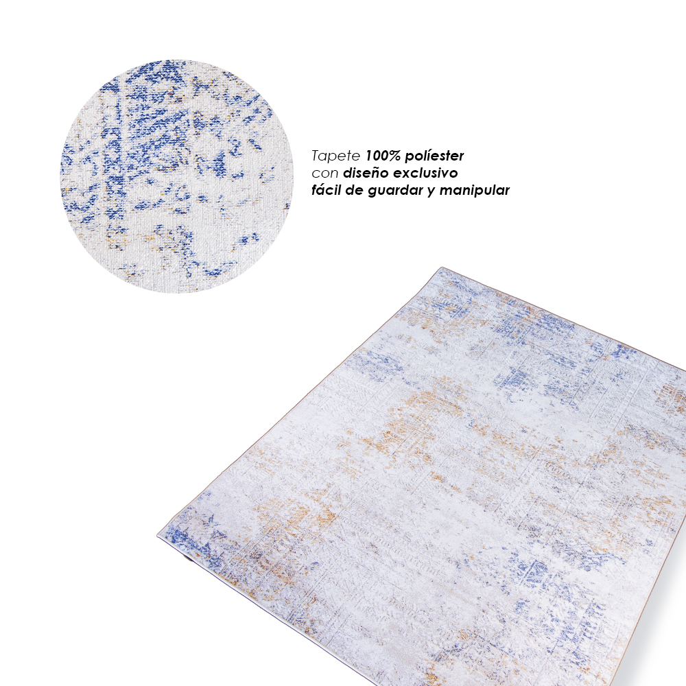 Foto 7 pulgar | Ilios Innova | Tapete Decorativo Nórtico Diseño Opalo Y Antideslizante