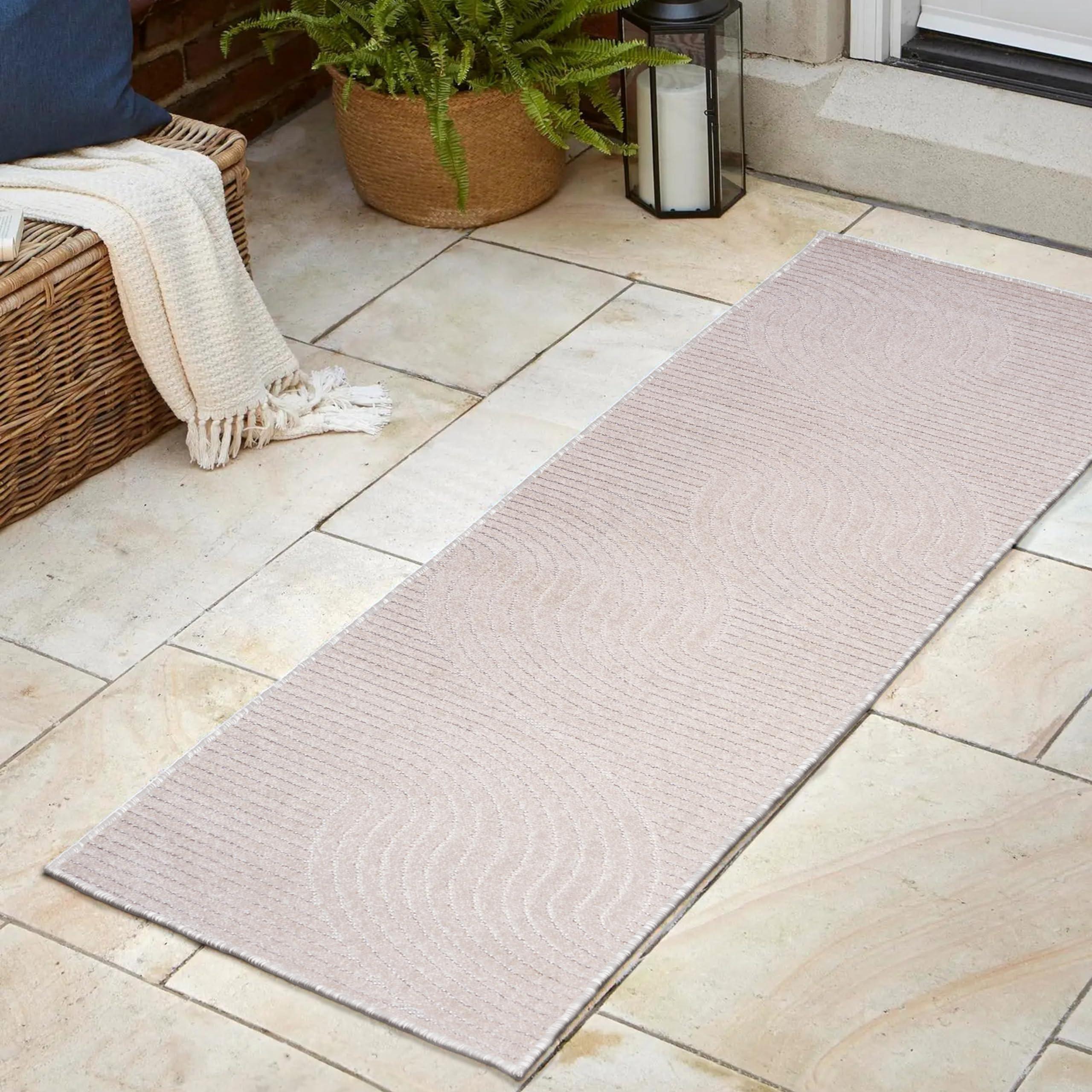 Foto 4 pulgar | Alfombra Runner Jonathan Y Hallie, Geométrica Alto-baja, 0,76 X 3 M - Venta Internacional.