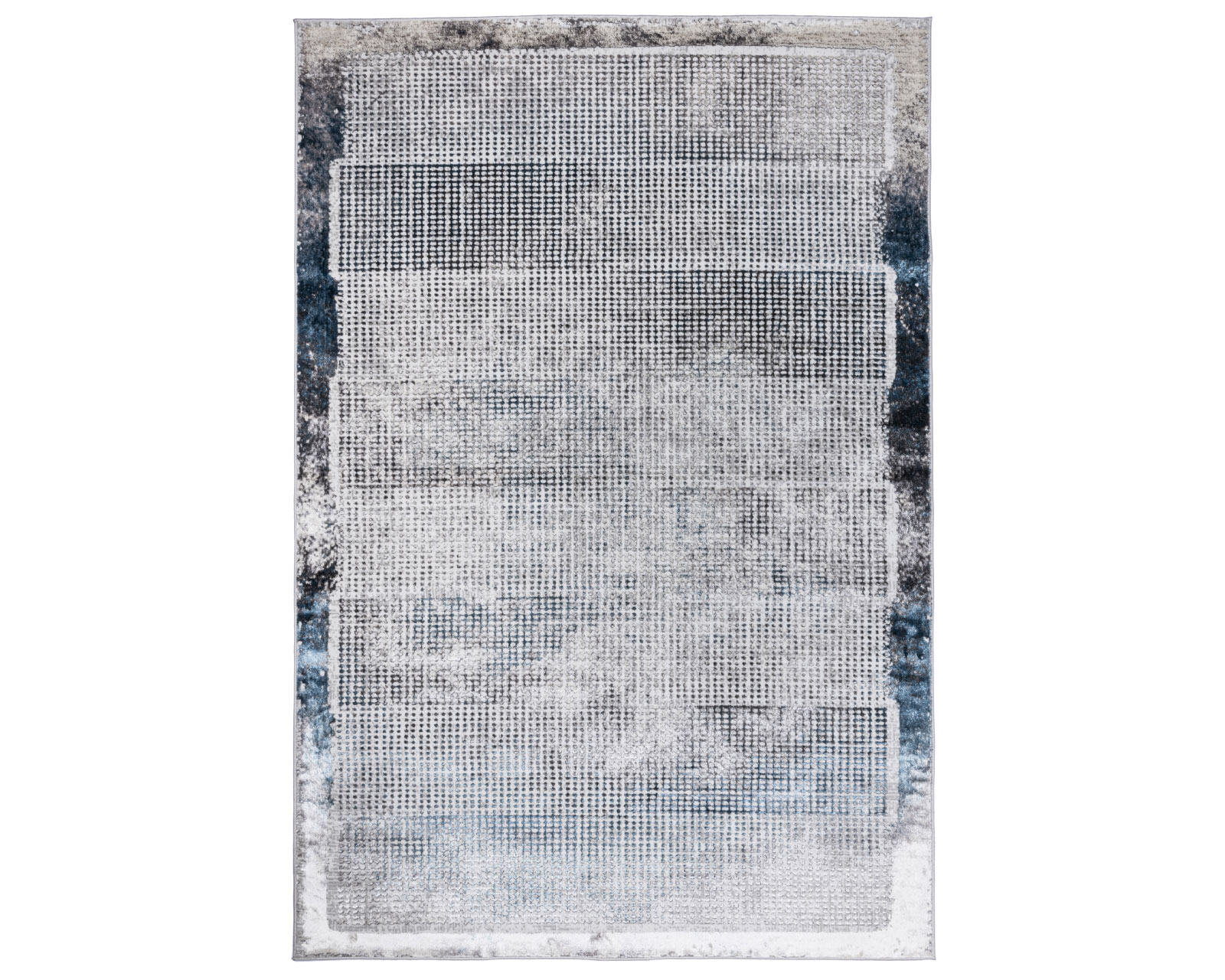Foto 2 pulgar | Tapete Decorativo Amina T5141 Gris Gris Azul 160*230