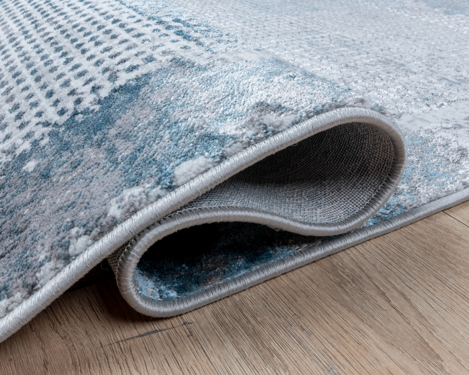 Foto 3 pulgar | Tapete Decorativo Amina T5141 Gris Gris Azul 240*330