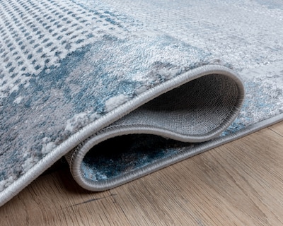 Foto 2 | Tapete Decorativo Amina T5141 Gris Gris Azul 240*330