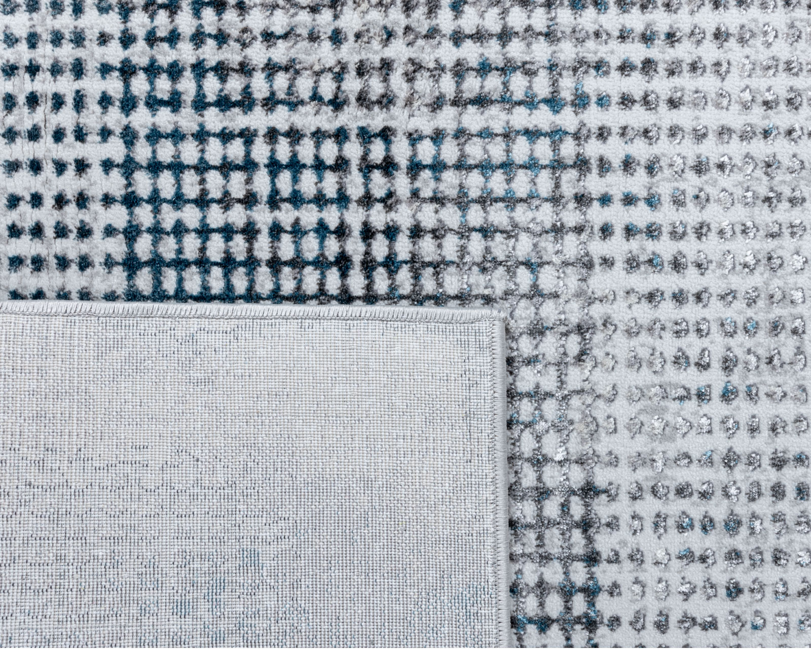 Foto 5 pulgar | Tapete Decorativo Amina T5141 Gris Gris Azul 240*330