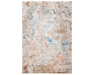 Foto 1 | Tapete Decorativo Yemina T4043 Gris Oro 160*230