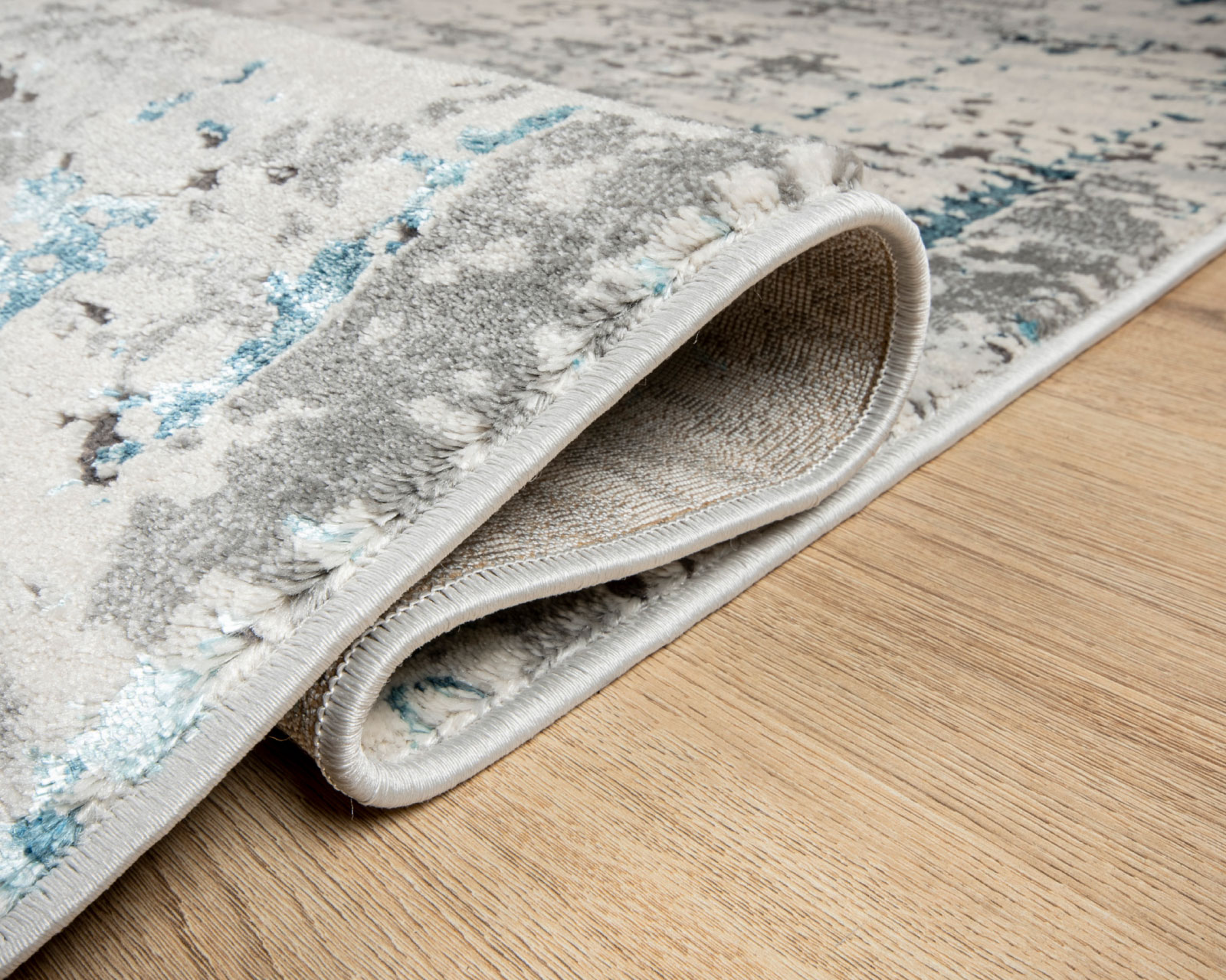 Foto 4 pulgar | Tapete Decorativo Yemina T4038 Gris Azul 240*330