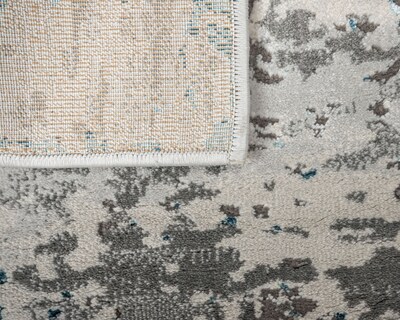 Foto 4 | Tapete Decorativo Yemina T4038 Gris Azul 240*330