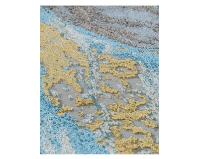 Foto 4 | Tapete Decorativo Zaria T2182 Gris Crema 200*290
