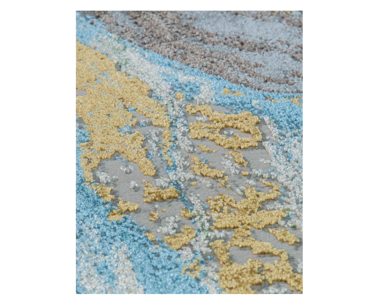 Foto 5 pulgar | Tapete Decorativo Zaria T2182 Gris Crema 240*330