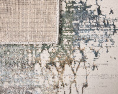 Foto 4 | Tapete Decorativo Zaria T2198 Gris Crema 240*340