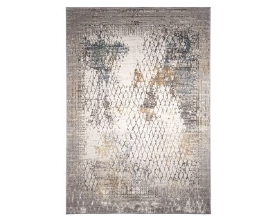 Foto 1 | Tapete Decorativo Zaria T2198 Gris Crema 200*290
