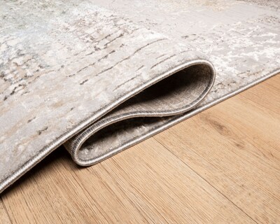 Foto 2 | Tapete Decorativo Zaria T2198 Gris Crema 200*290