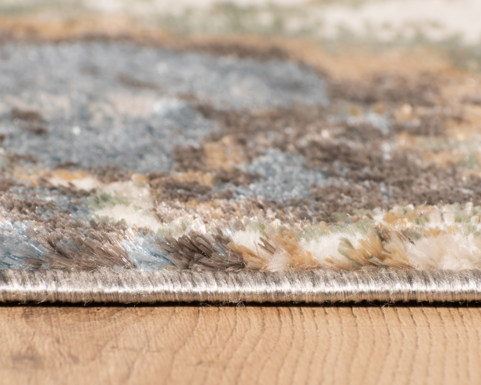 Foto 4 pulgar | Tapete Decorativo Zaria T2185 Gris Crema 160*230