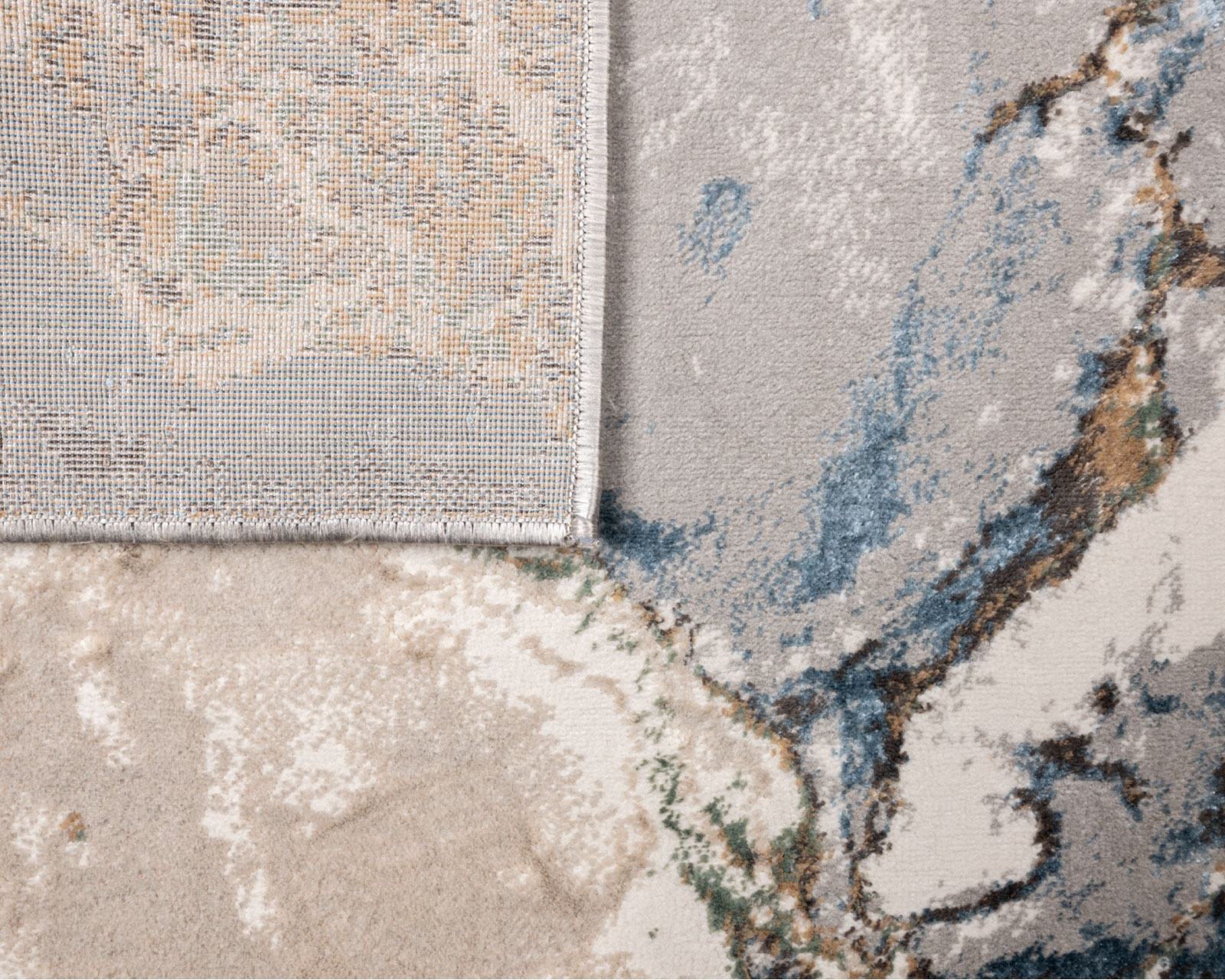 Foto 5 pulgar | Tapete Decorativo Zaria T2185 Gris Crema 160*230