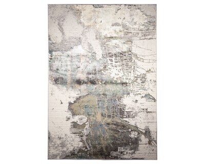 Foto 1 | Tapete Decorativo Zaria T2189 Gris Crema 240*330