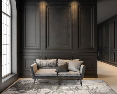 Foto 5 | Tapete Decorativo Zaria T2189 Gris Crema 240*330