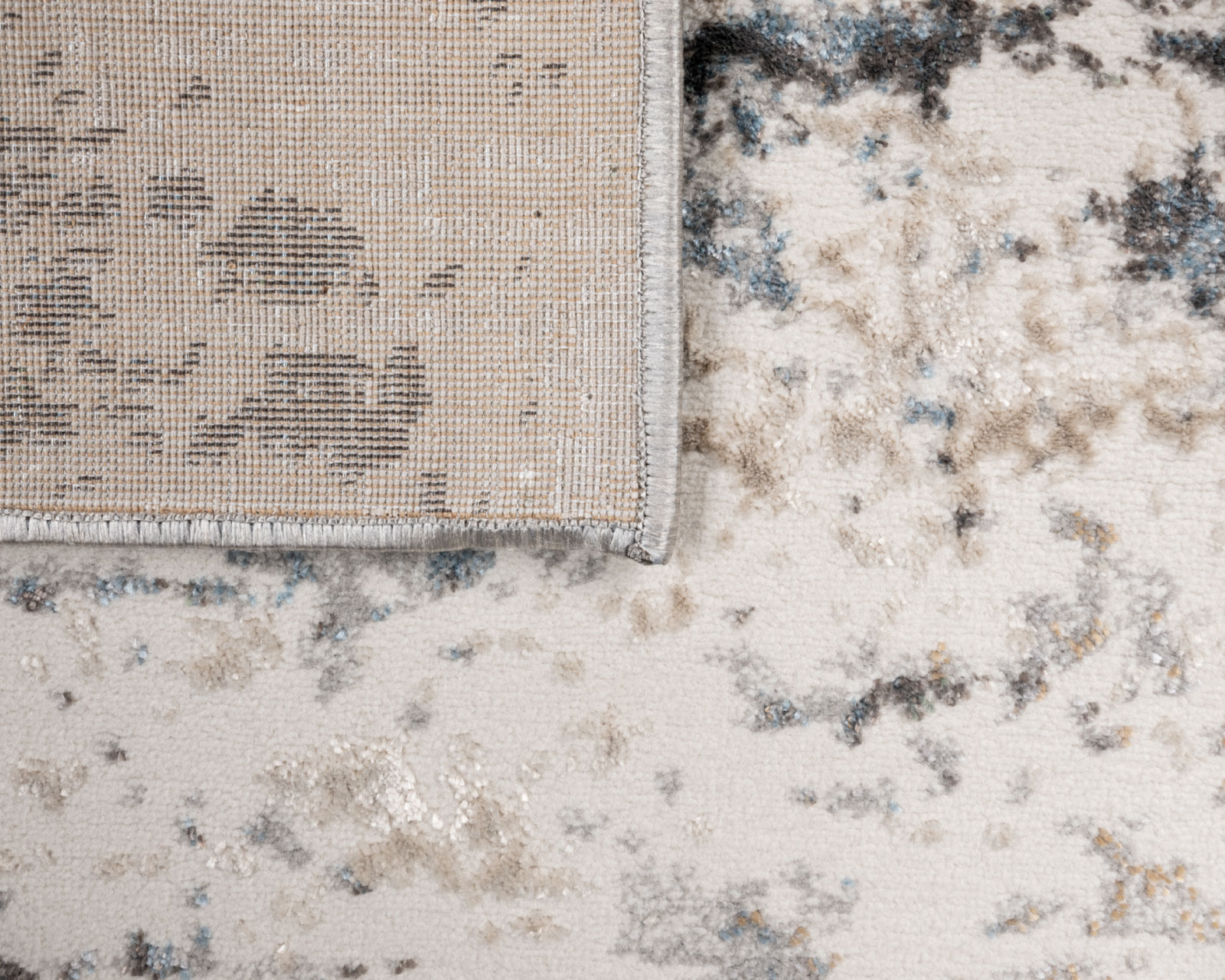 Foto 5 pulgar | Tapete Decorativo Zaria T2183 Gris Crema 160*230