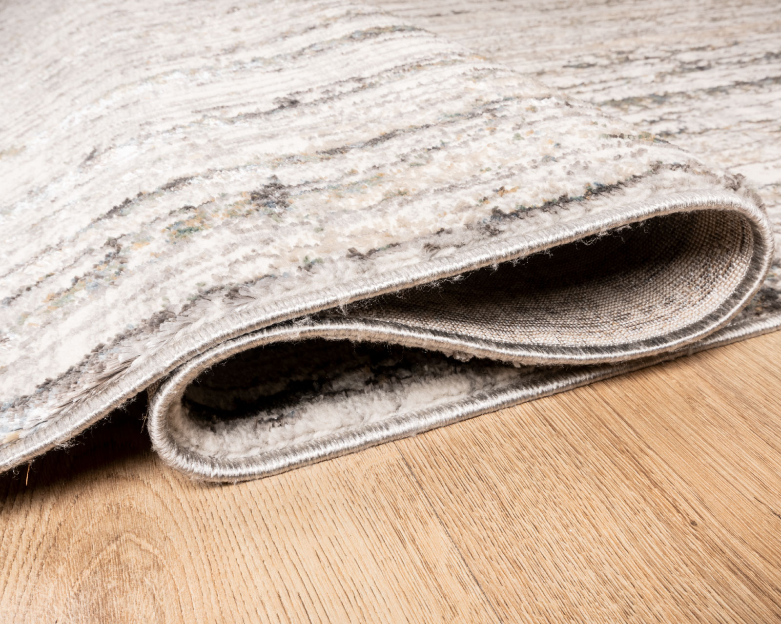 Foto 3 pulgar | Tapete Decorativo Zaria T2186 Gris Crema 160*230