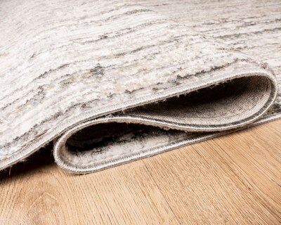 Foto 2 | Tapete Decorativo Zaria T2186 Gris Crema 160*230