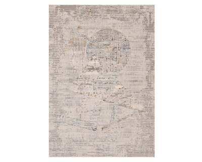 Foto 1 | Tapete Decorativo Zaria T2234 Gris Crema 240*330