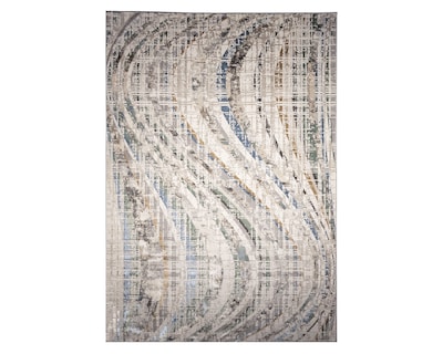 Foto 1 | Tapete Decorativo Zaria T2233 Gris Crema 240*330