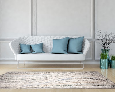 Foto 5 | Tapete Decorativo Zaria T2233 Gris Crema 240*330