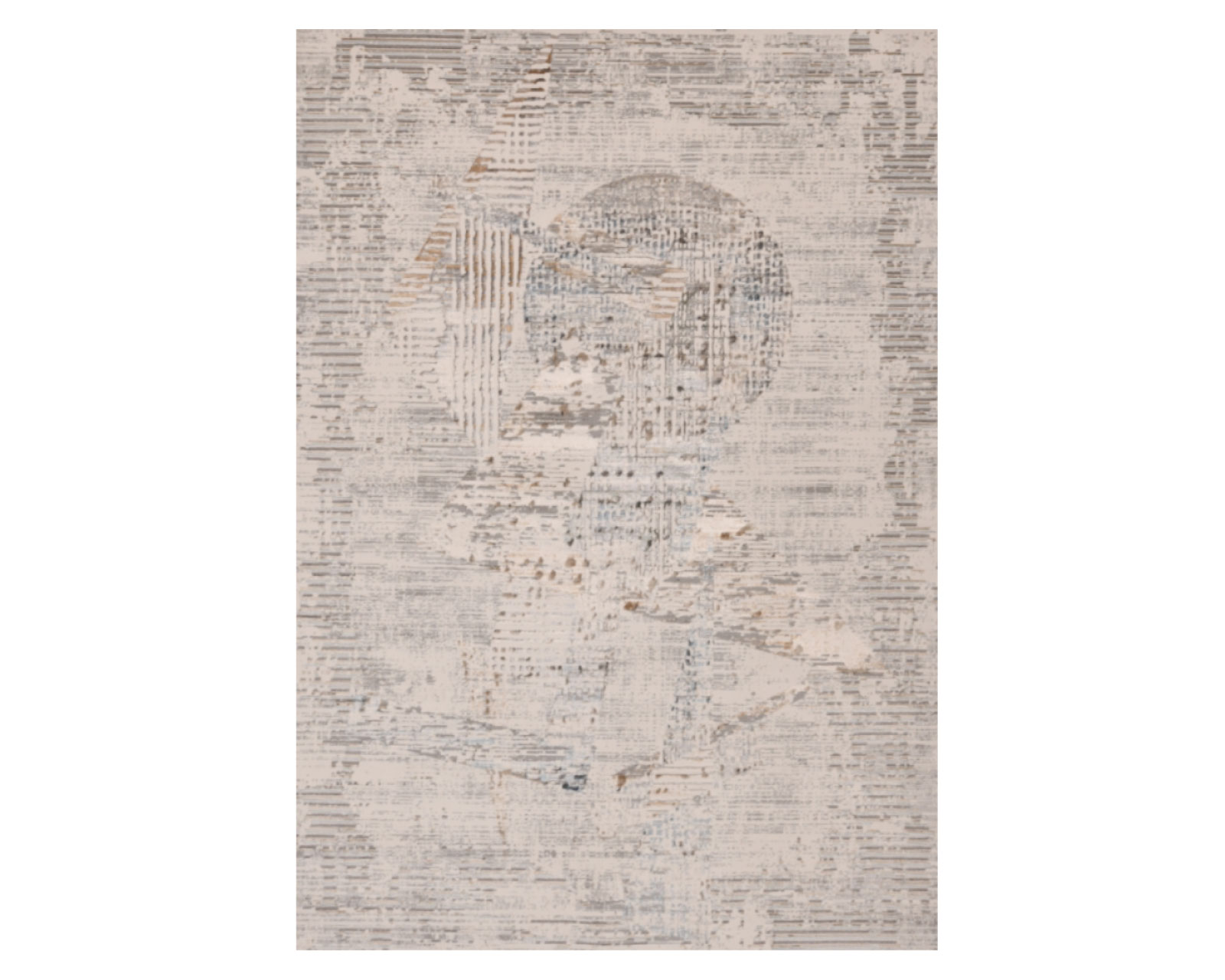 Tapete Decorativo Zaria T2234 Gris Crema 160*230