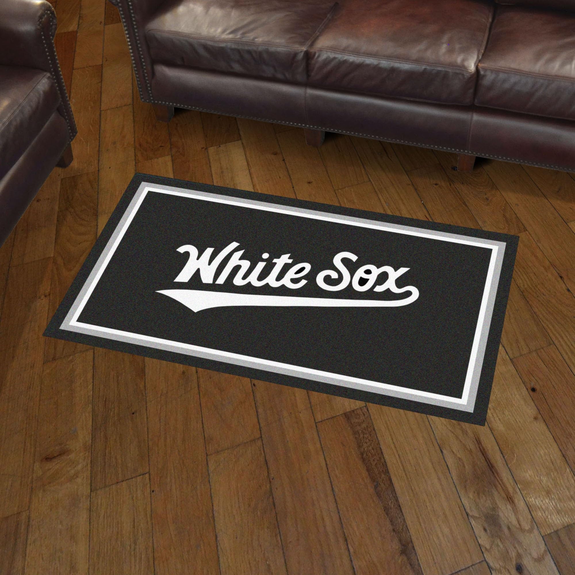Foto 2 pulgar | Alfombrillas De Felpa Area Rug De Los Chicago White Sox, 90 Cm X 150 Cm - Venta Internacional.