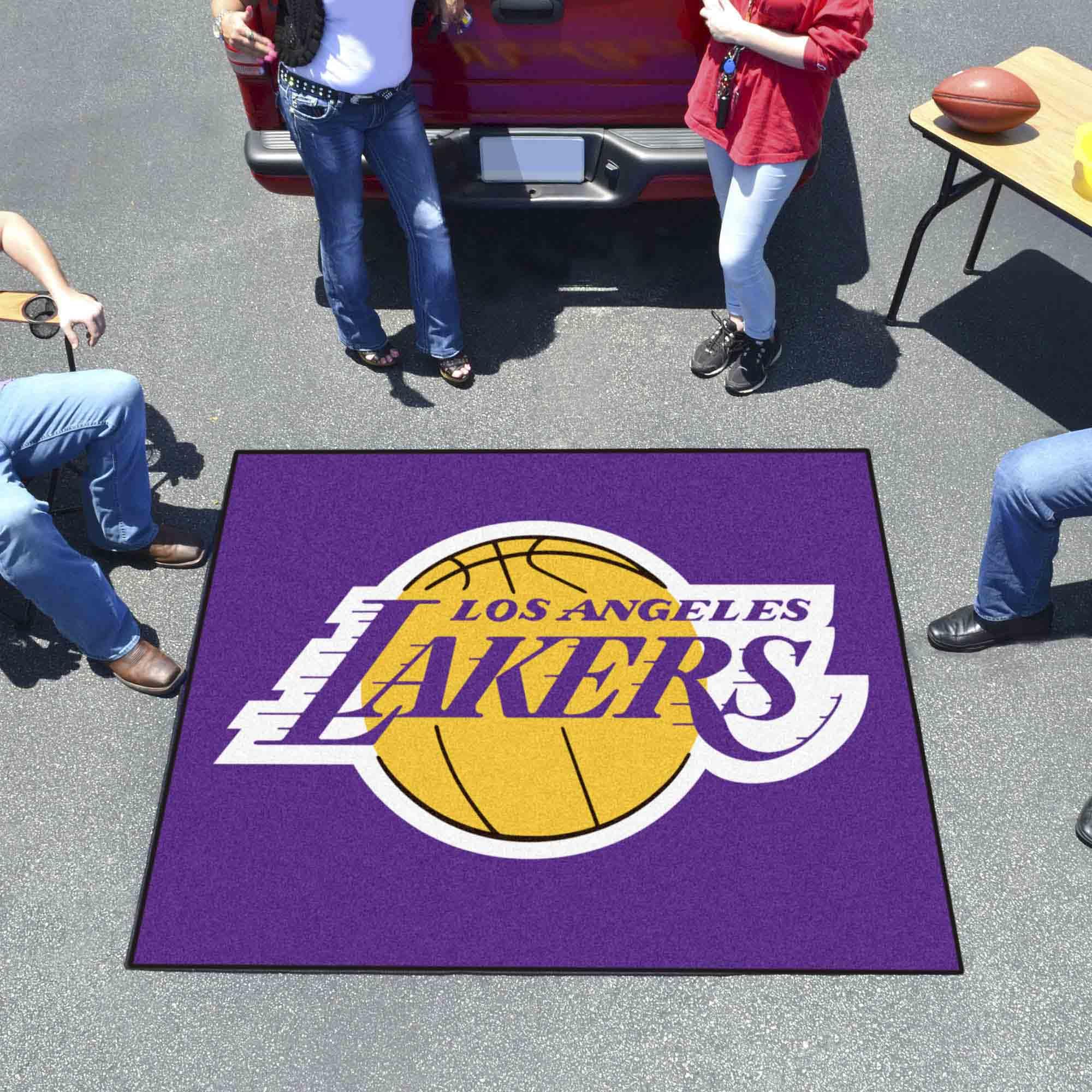 Foto 3 pulgar | Alfombra De Felpa Fanmats Los Angeles Lakers De 120 Cm X 180 Cm - Venta Internacional.