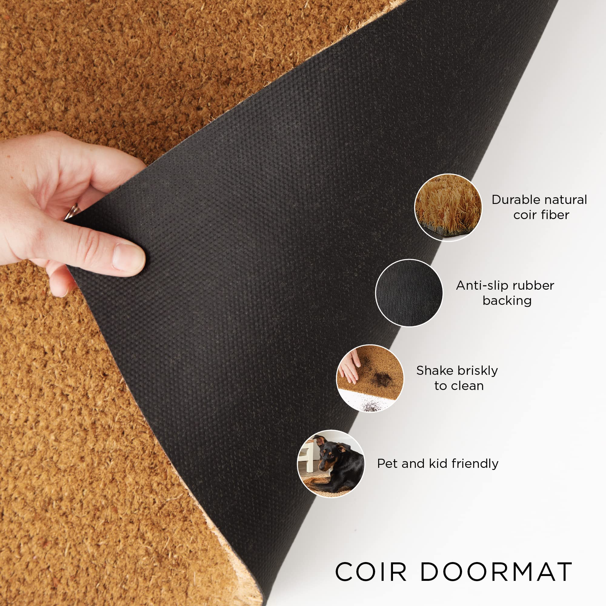 Foto 6 pulgar | Alfombra De Bienvenida Doormat Dii Heavy Coir Home Sweet Heart - Venta Internacional.