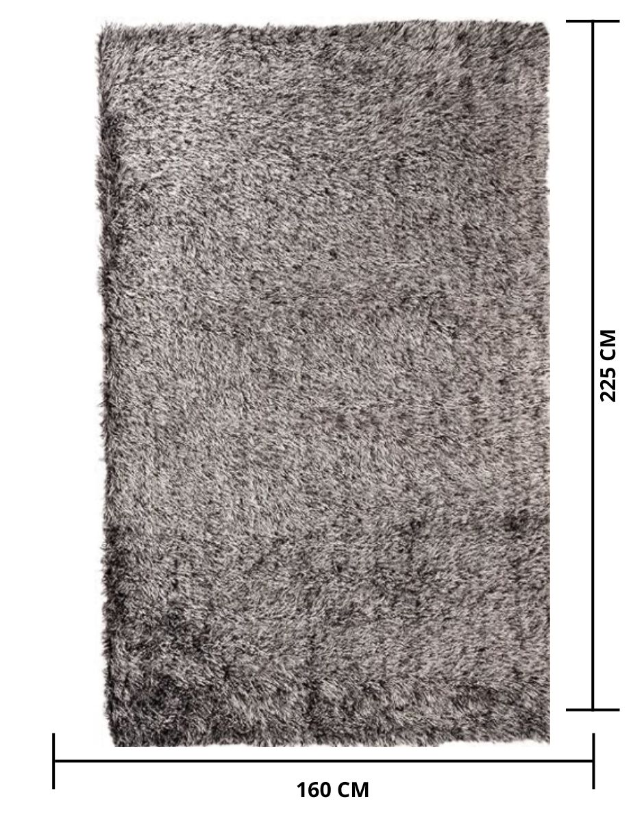 Foto 3 pulgar | Tapete Alfombra Sena Plateado 1.60x2.25m Livingreen 2.25 M 1.6 M Liso Plateado