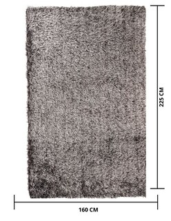 Foto 2 | Tapete Alfombra Sena Plateado 1.60x2.25m Livingreen 2.25 M 1.6 M Liso Plateado