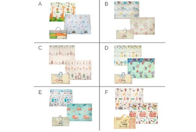 Foto 3 | Xtellar Tapete Multiusos De Juego Papubaby Plegable Para Niños De 150 X 200 Cm - Seguro, Ecológico Y Portátil