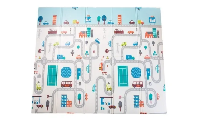 Foto 5 pulgar | Xtellar Tapete Juego Infantil Papubaby – Plegable, Seguro, Antideslizante Y Multiusos – 150x200 Cm