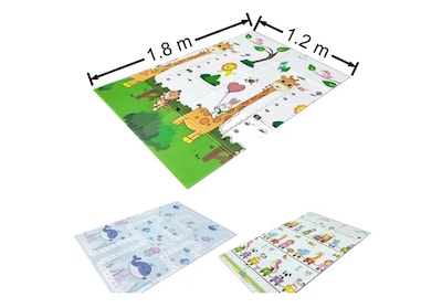 Foto 5 | Xtellar Tapete De Juego Plegable Para Bebés En Material Foamy Xpe, Estimula Desarrollo Y Diversión Segura 120x180x1cm