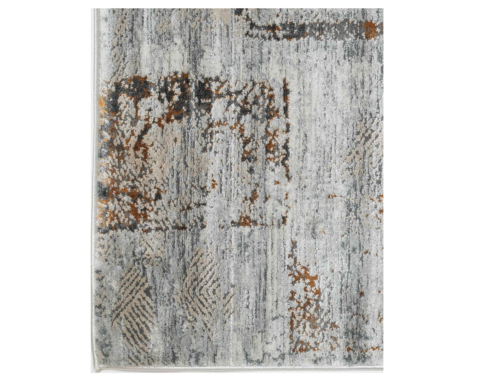 Foto 3 pulgar | Tapete Decorativo Hadim T2360 Gris Gris Oro 160*230