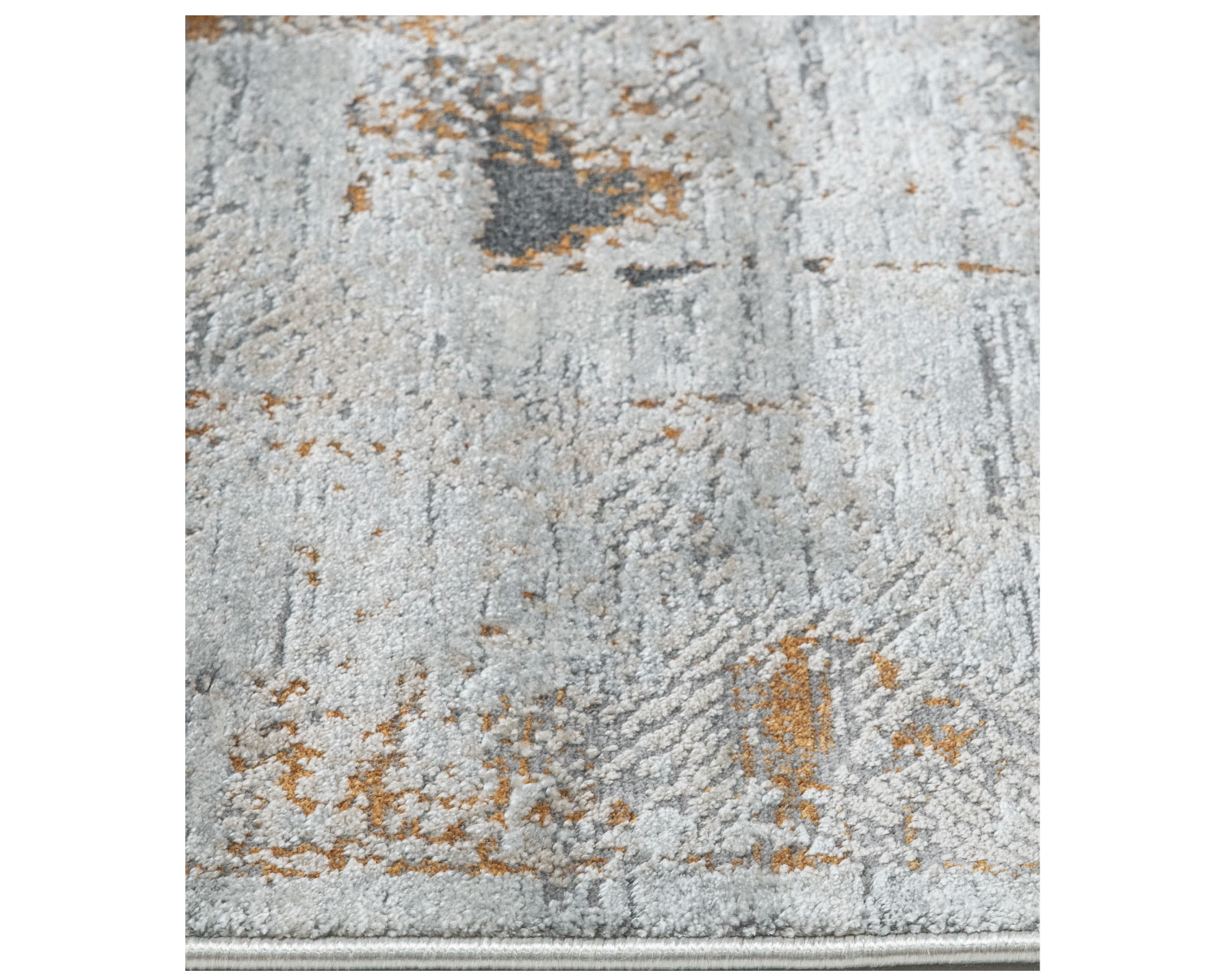 Foto 4 pulgar | Tapete Decorativo Hadim T2360 Gris Gris Oro 160*230